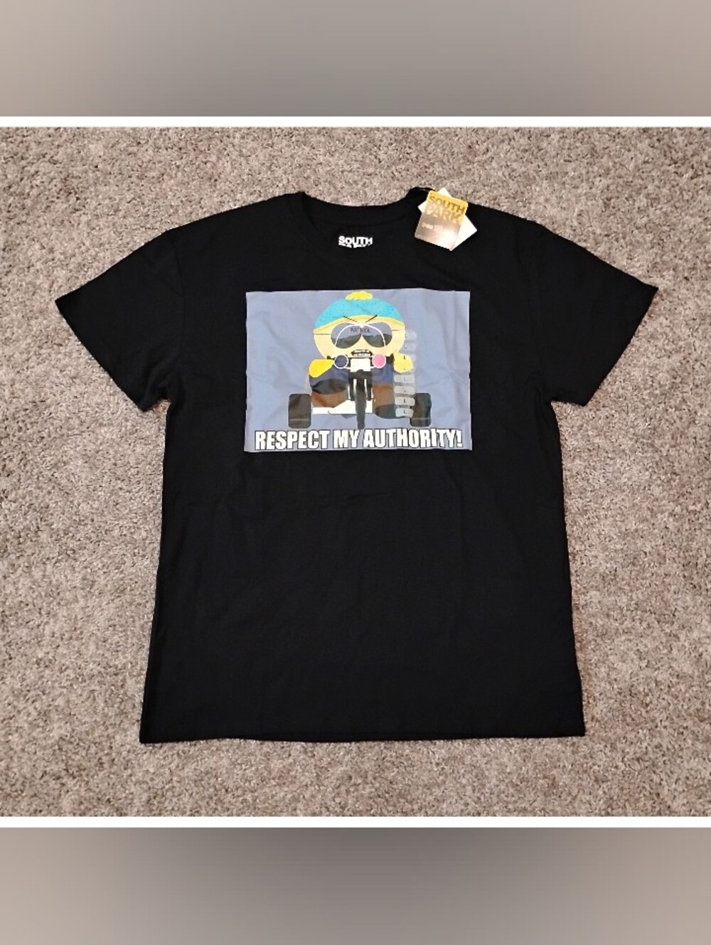 South Park Eric Cartman "Respect My Authority!" T-Shirt